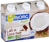 Lait de coco fluide bio - Producto
