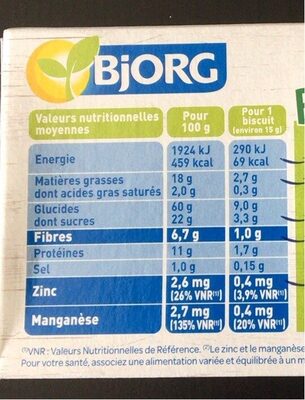 Soja figue - Nutrition facts - fr