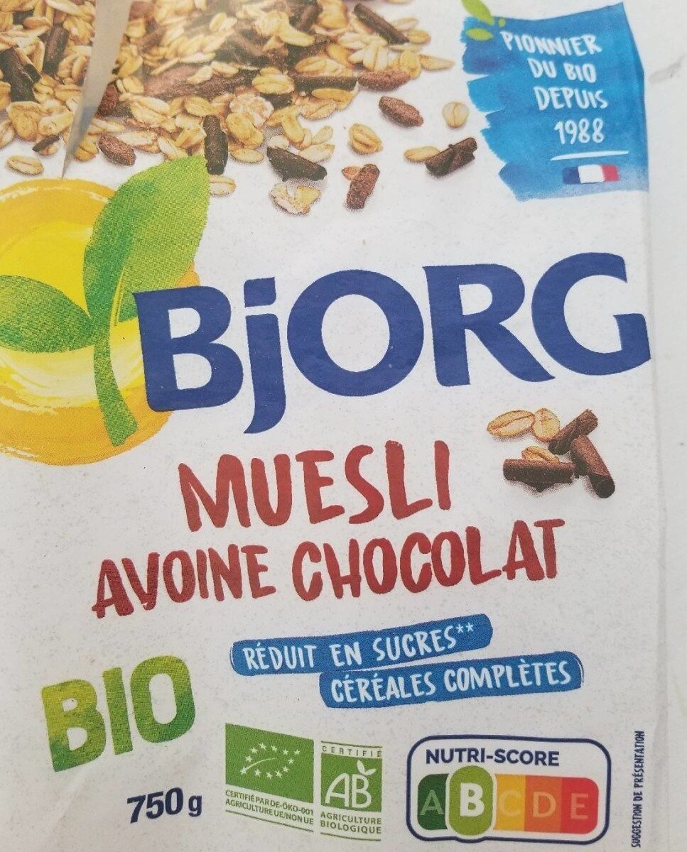 Muesli avoine chocolat - Product - fr