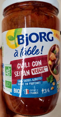 Chili con seitan veggie - Product - fr