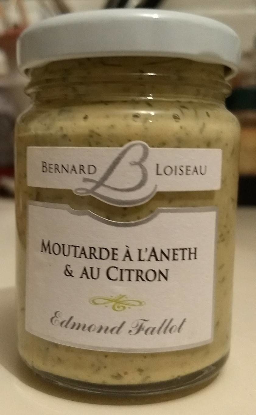 Bernard Loiseau moutarde aneth et citron - Product - fr