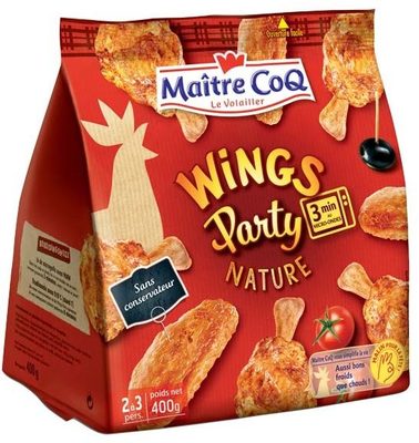 Wings party nature (400g) - Produkt - fr