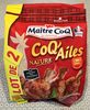 Manchons de poulet Coq'Ailes nature - Product