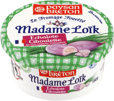 Paysan Breton - Le Fromage Fouetté Madame Loïk - Echalote Ciboulette - Product - fr