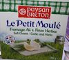 Petit Moulé Ail & Fines herbes - Product