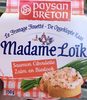 Le Fromage Fouetté  Madame Loïk Saumon Ciboulette - Produit