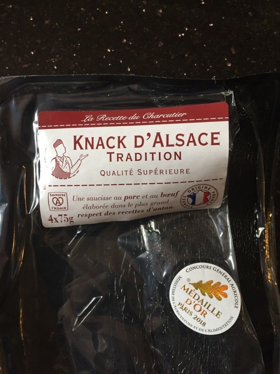 Knack D'Alsace Tradition - Produit