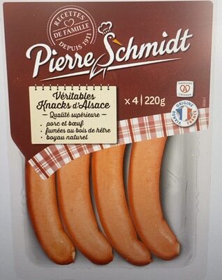 Knacks d'Alsace 4 pièces - Product - fr