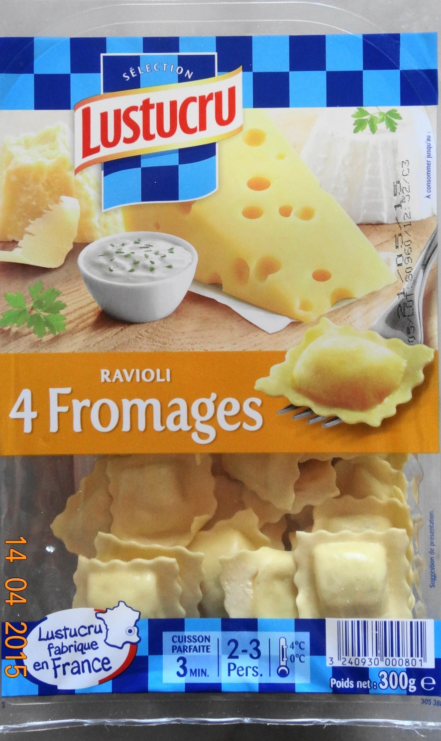 Ravioli 4 Fromages - Produit