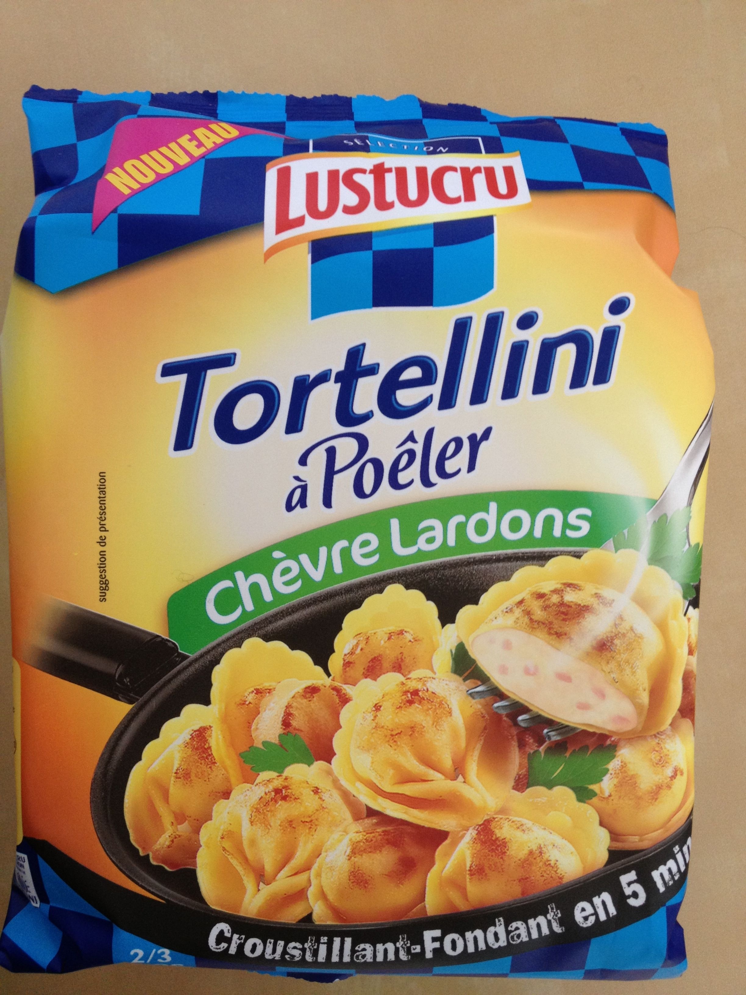 Tortellini à Poêler chèvre lardons - Produit