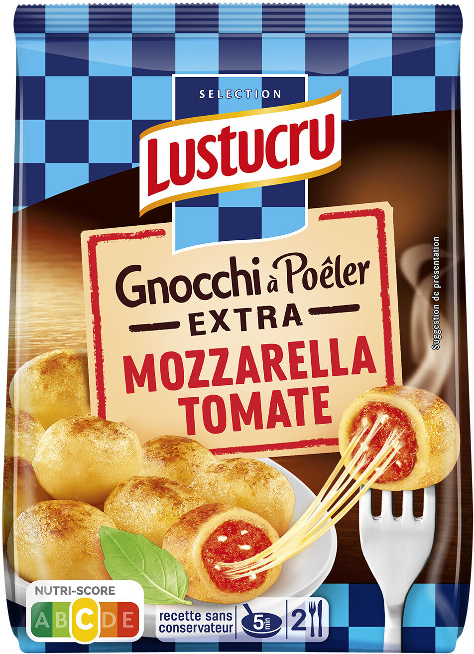 Gnocchi a poeler extra mozzarella tomate 280g - Produit