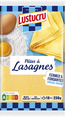 Lustucru feuilles de lasagne 250g - Produit