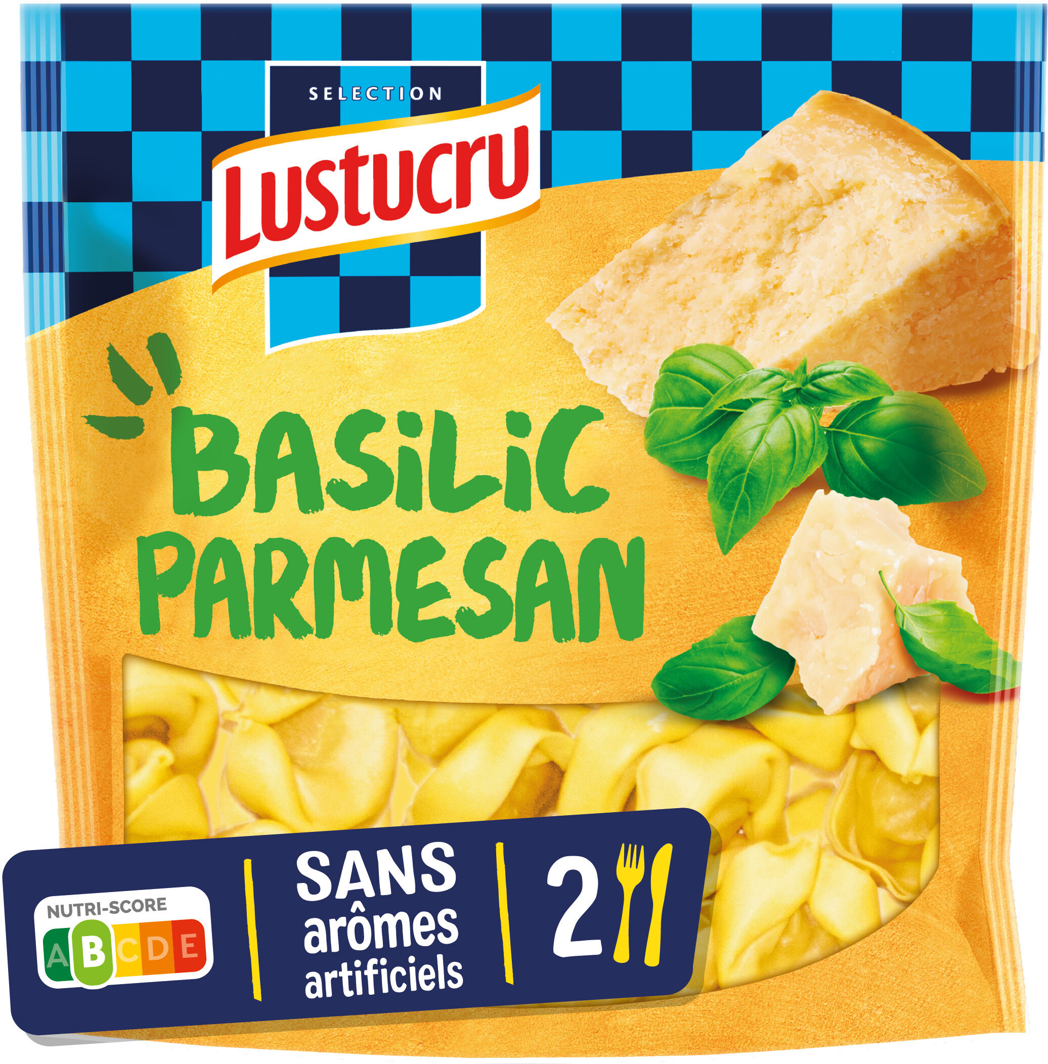 Tortellini basilic parmesan 250g - Produit