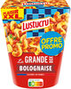 Lustucru box serpentini bolognaise offre promo 360g - Producto