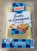 Feuilles de lasagnes aux oeufs frais - Producto