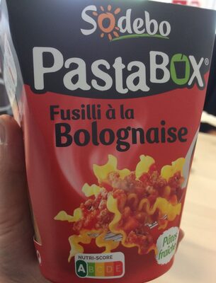 Pasta Box fusilli à la bolognaise - Produit
