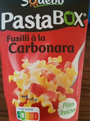 PastaBox - Fusilli à la Carbonara - Produit