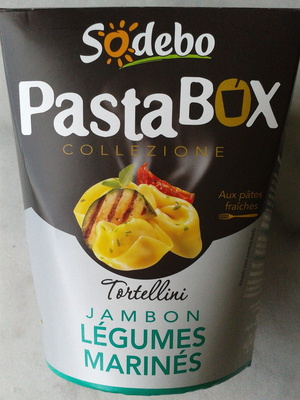 PastaBOX Collezione (Tortellini Jambon Légumes Marinés, aux pâtes fraîches) - Product - fr