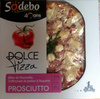 Pizza Chiffonade de jambon, billes de Mozzarella & Roquette Prosciutto Sodebo - Produkt