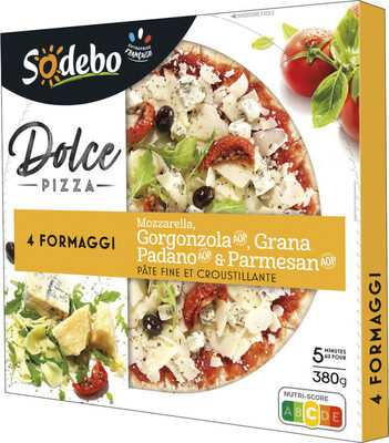 Sodebo Dolce Pizza - 4 Formaggi - Produit