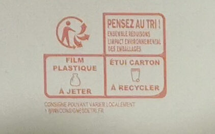 Dolce pizza prosciutto - Istruzioni per il riciclaggio e/o informazioni sull'imballaggio - fr