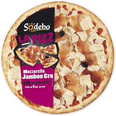 La Pizz - Mozzarella Jambon cru - نتاج - fr