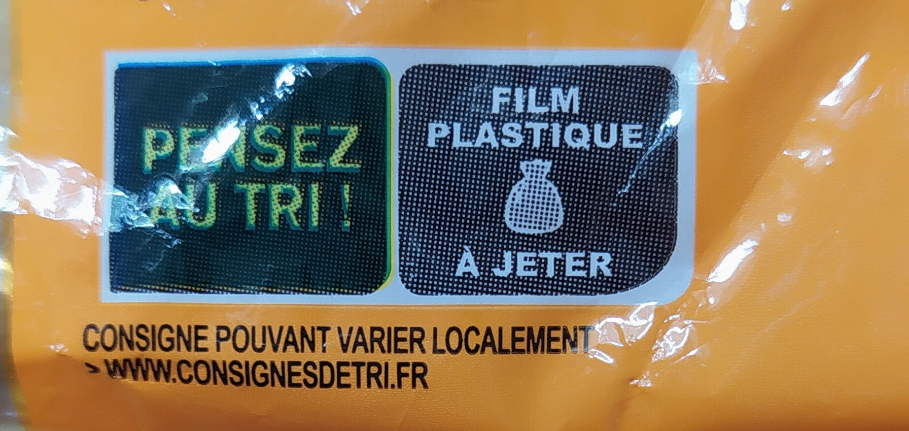 Poulet rôti oeuf - Recycling instructions and/or packaging information - fr