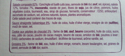 Salade & Compagnie - Roma - Ingredientes - fr