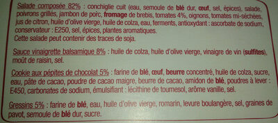 S&c basque poivrons jambon cru fromage de brebis - Ingrédients