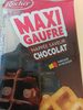 Maxi Gaufre nappée saveur Chocolat - Producto