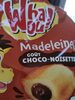 Madeleines goût choco-noisette - Product