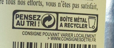 Cassoulet au Canard - Instruction de recyclage et/ou informations d'emballage