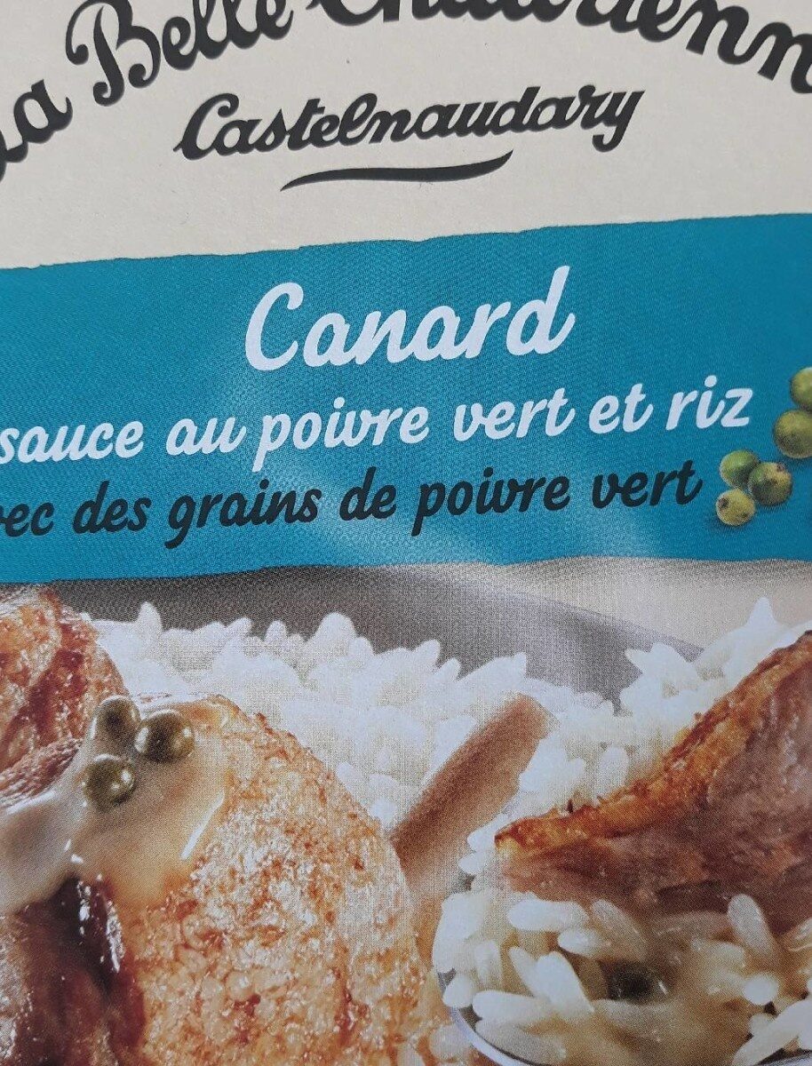 Canard sauce poivre vert - Product - fr