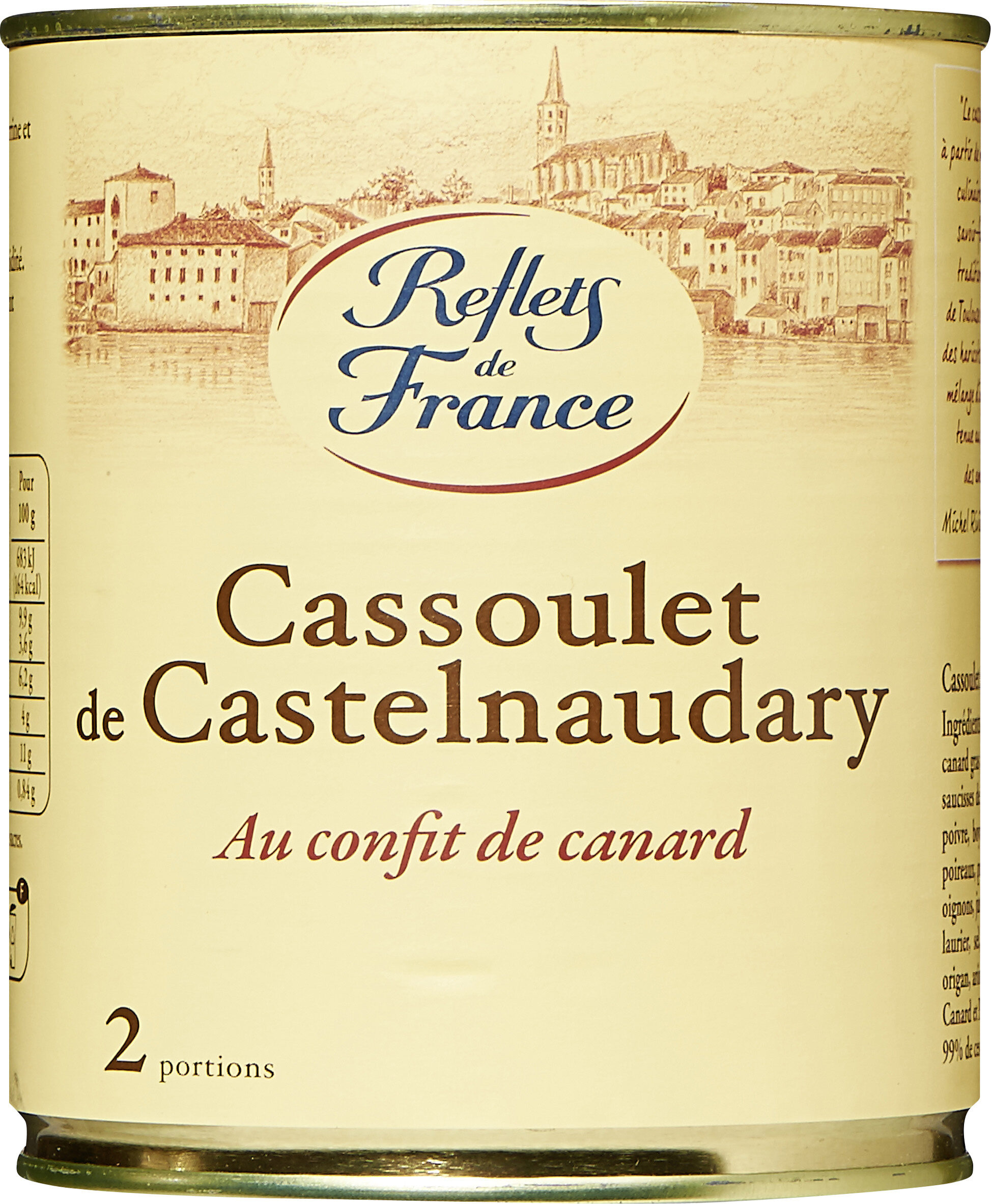 Cassoulet de Castelnaudary au confit de canard - Product - fr