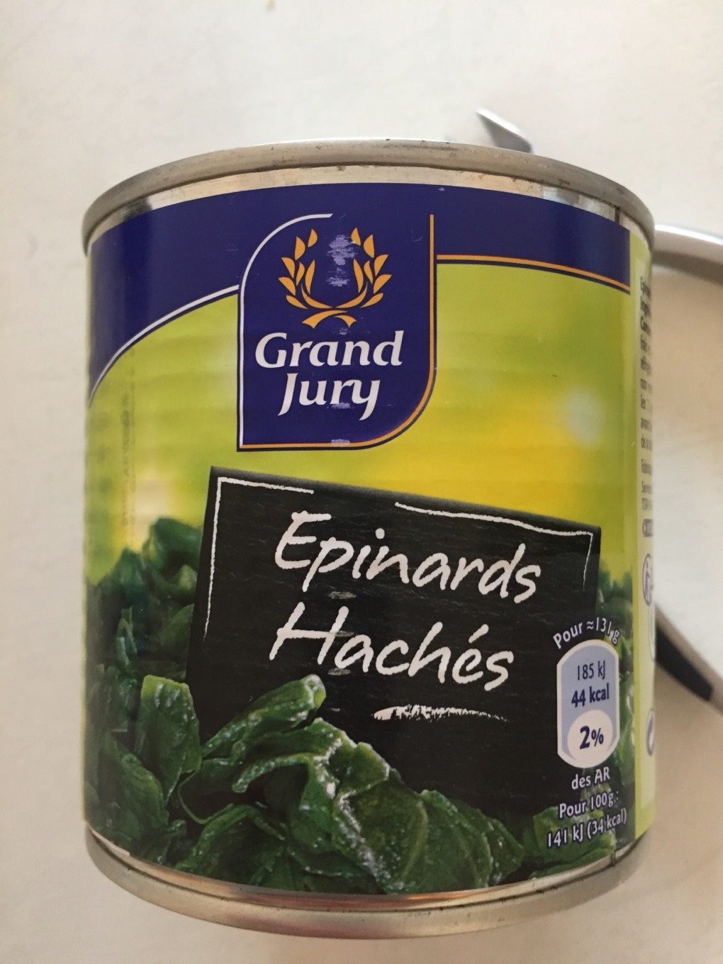 Epinard hachés - Produit