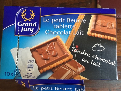 Le Petit Beurre Tablette Chocolat au Lait - Produit