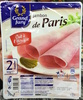 Jambon de Paris - Producto