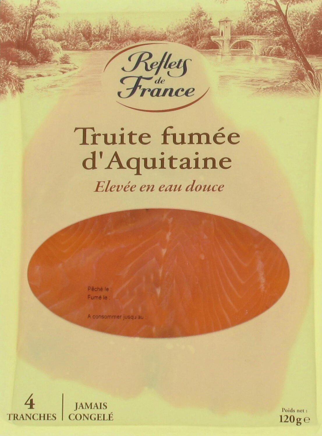 Truite fumée d'Aquitaine élevée en eau douce - Product - fr