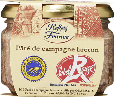 Pâté de Campagne au Porc Fermier préparé en Bretagne - Produkt - fr