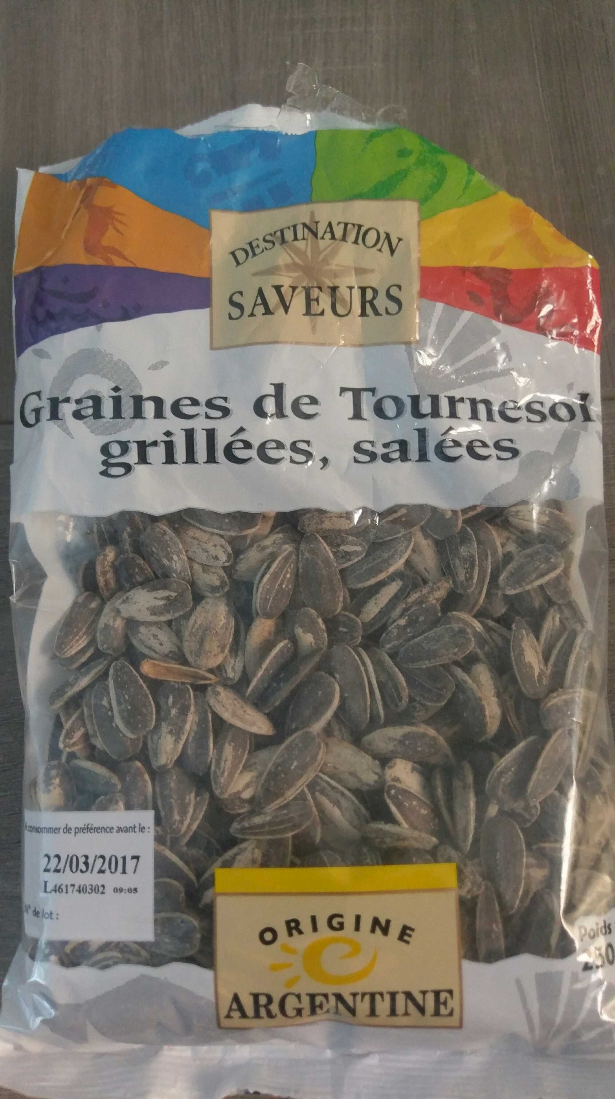 Graines de Tournesol Grillées, Salées - Product - fr