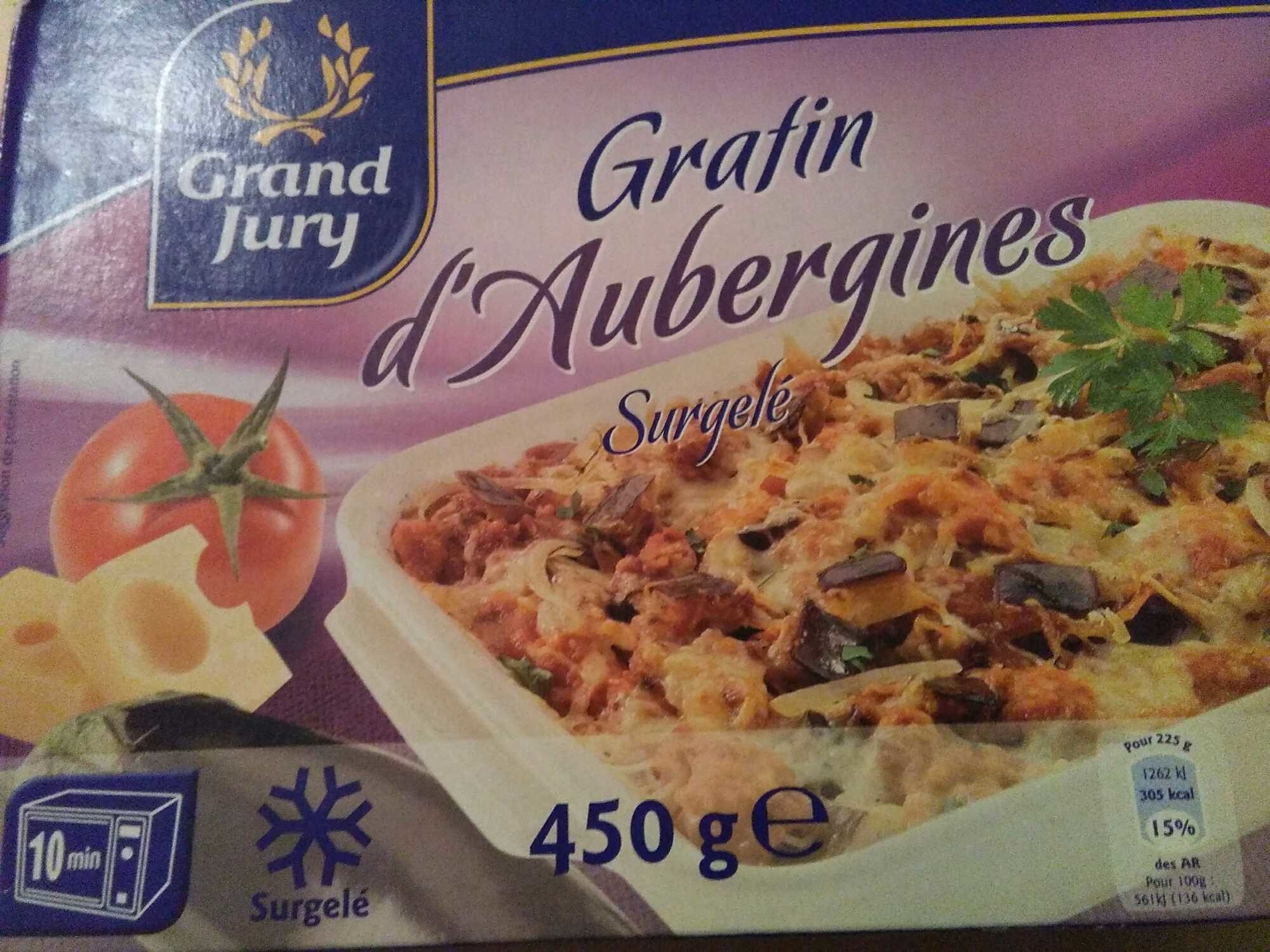 Gratin d'aubergines surgelé - Product - fr