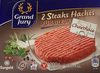 2 steaks hachés Charolais pur boeuf - Produkt