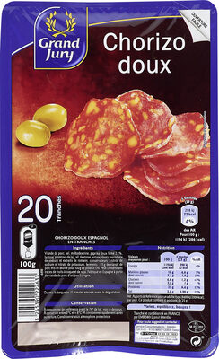 Chorizo Doux - Product - fr