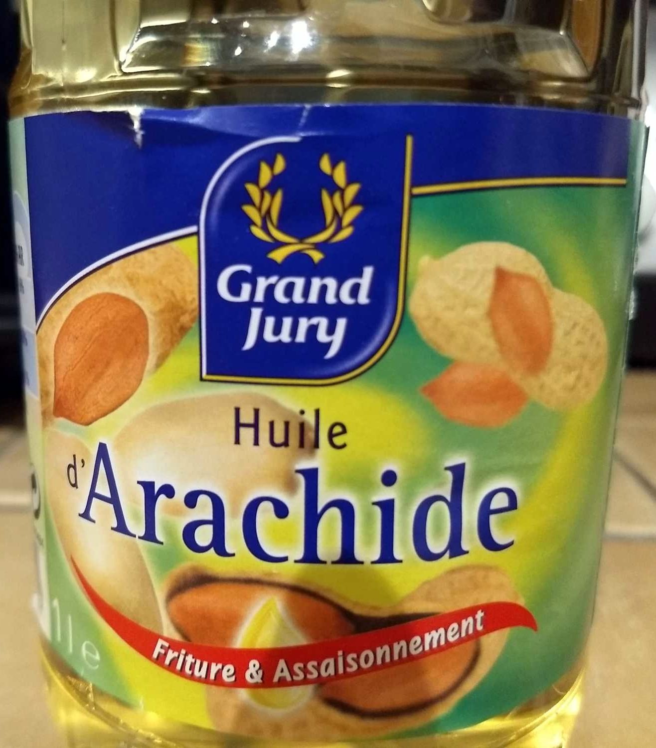 Blle 1L Huile D'arachide Grand Jury - Product - fr