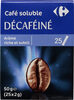 Café soluble DÉCAFÉINÉ - Product