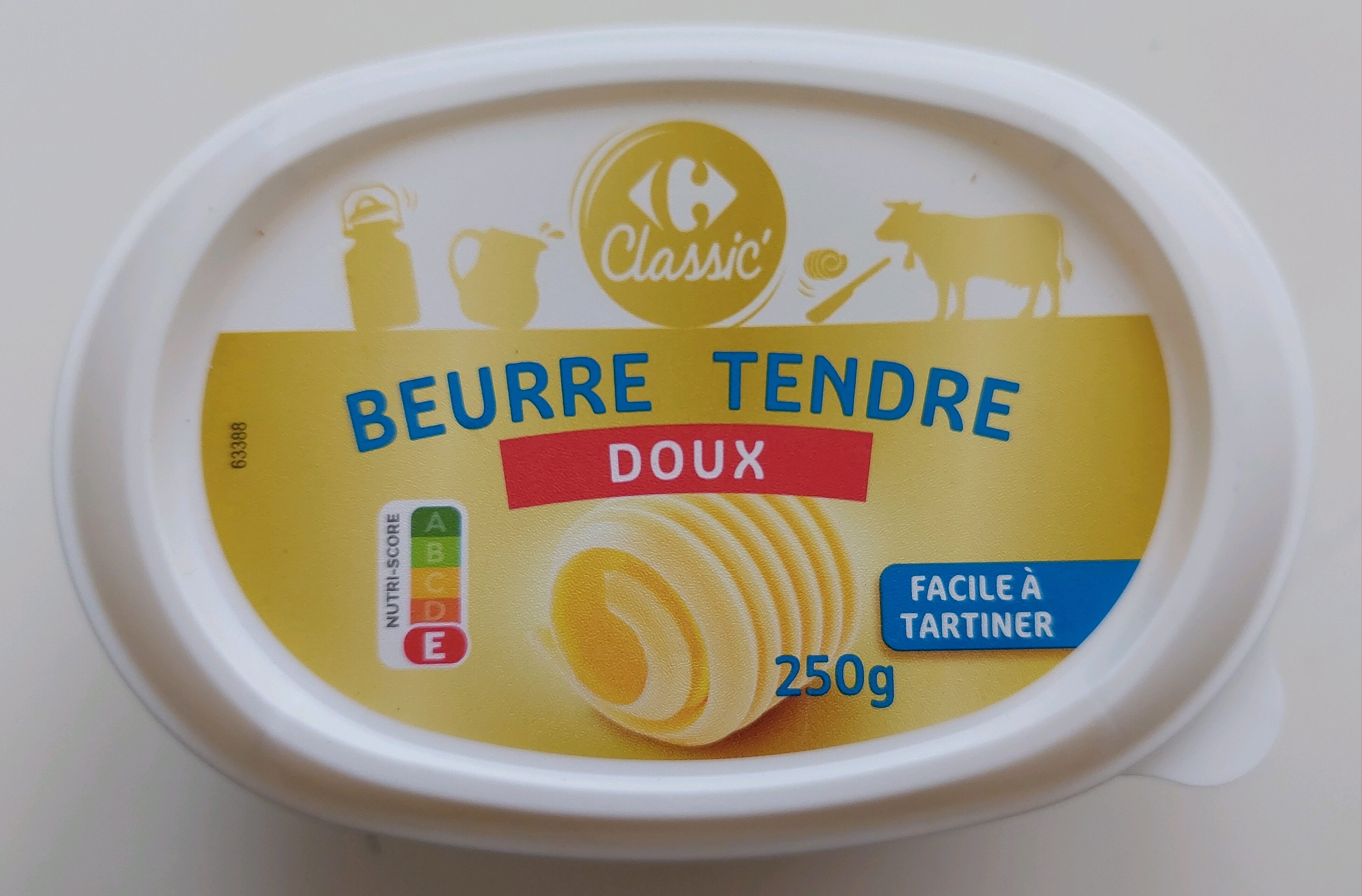 Beurre tendre Doux - Produit