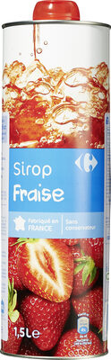 Sirop Fraise - Produit