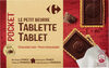 Les Tablettes POCKET CHOCOLAT NOIR - Producte