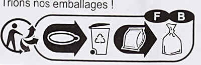 Chèvre - Lardons - Instruction de recyclage et/ou informations d'emballage