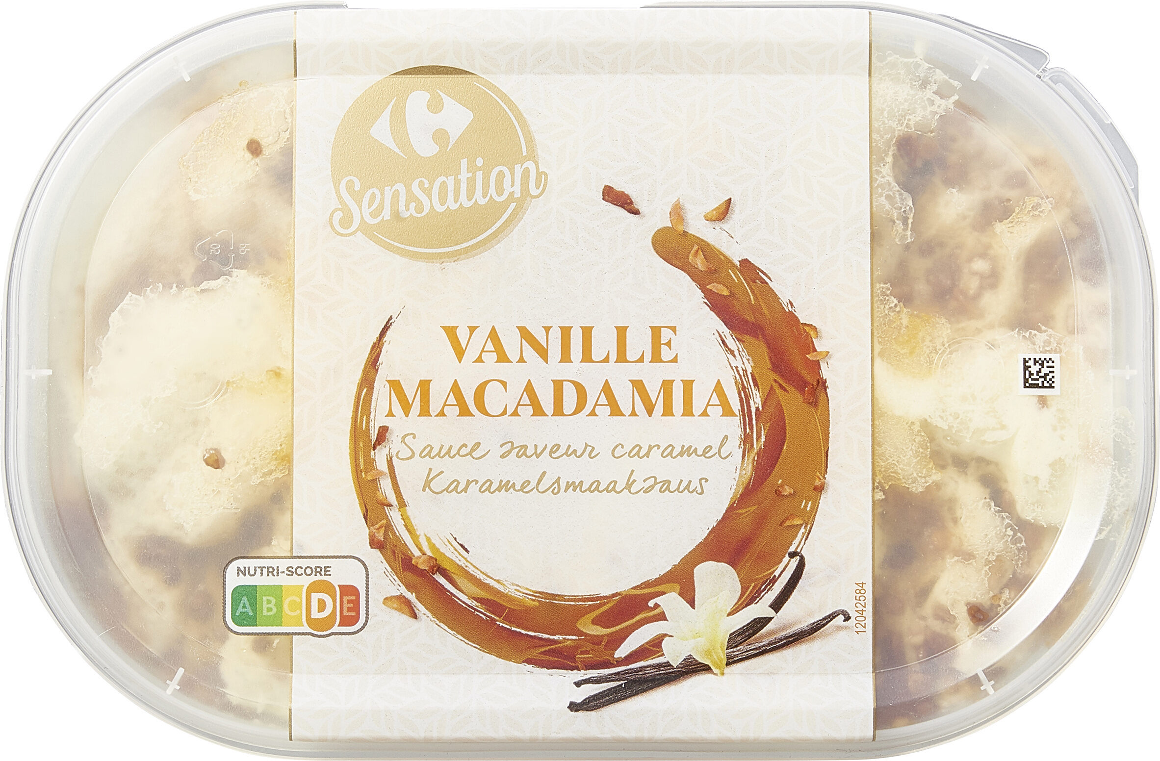 Vanille et Macadamia Caramélisée - Produit